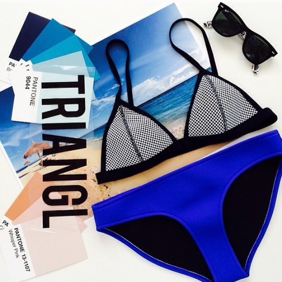 Triangle bathing suit