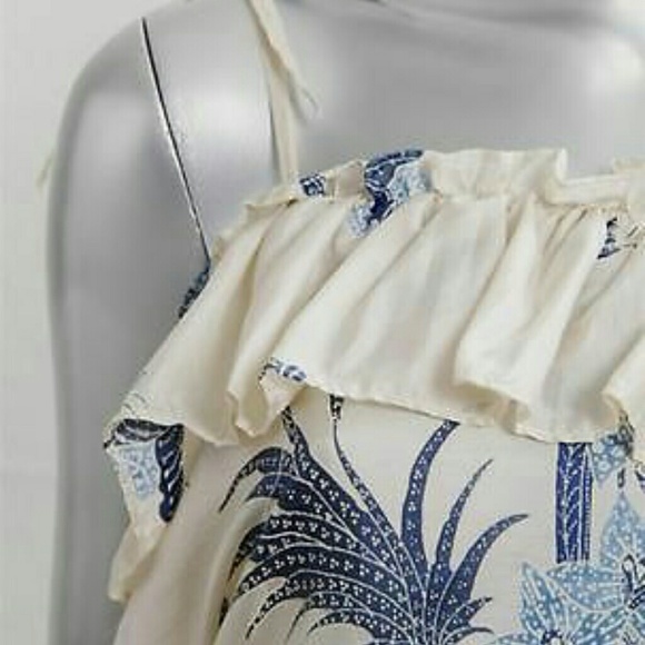 ZARA BEAITIFUL (EUROPE) LONG SILK DRESS - Picture 4 of 4