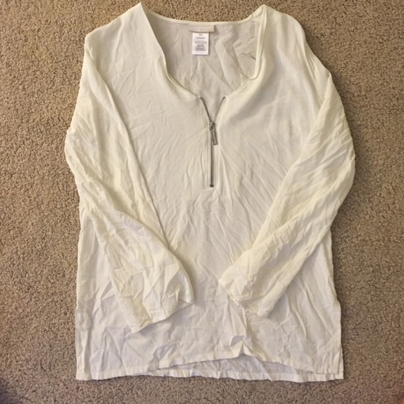 Long sleeve shit / pool cover up - Picture 1 of 3