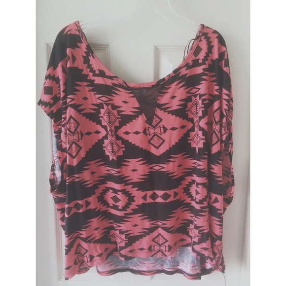 Aztec crop top