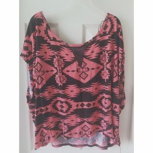 Aztec crop top