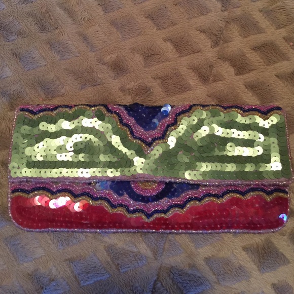 Multicolor Wallet/Clutch