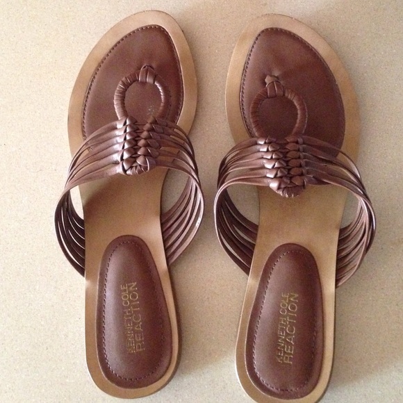 Brown sandals. 8.5.
