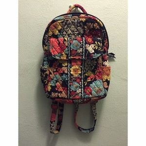 Small Vera Bradley Quilted Backpack