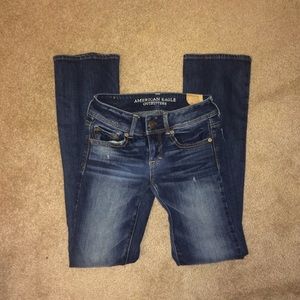 NWT American Eagle "Kickboot" dark wash jeans