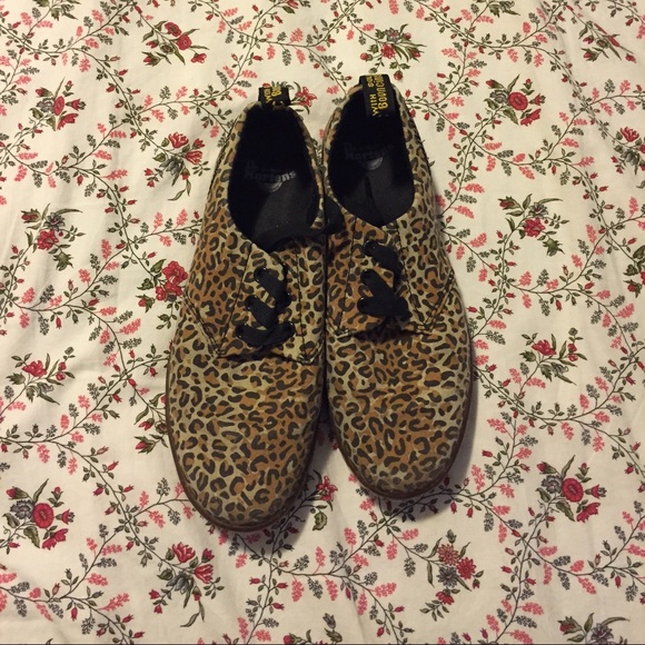 Cheetah Print Aldgate Dr. Martens Used 4x