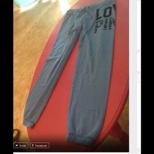 Victoria's Secret love pink sweatpants xsmall