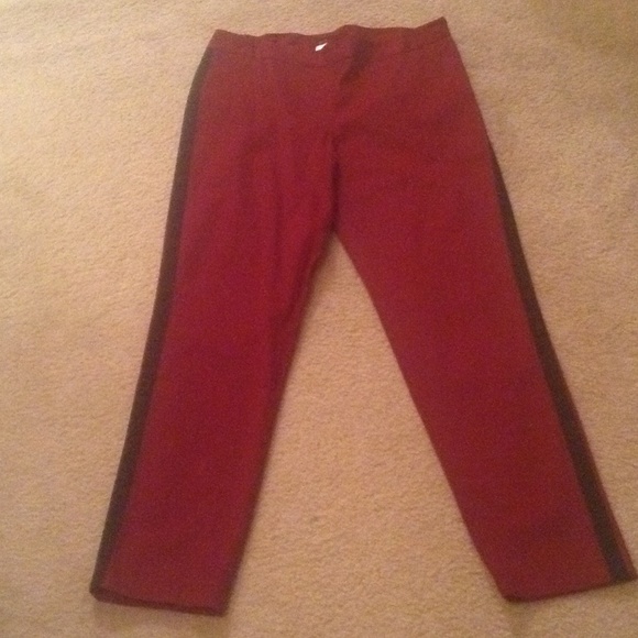 Redpants w/ Black Tuxedo Accent