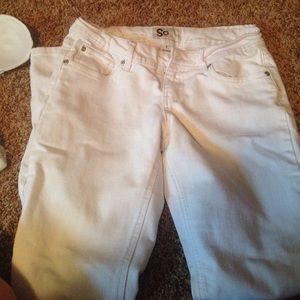 white jeans