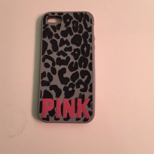 Victoria's Secret pink iPhone 5/5s case