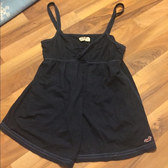 Adorable navy tank top