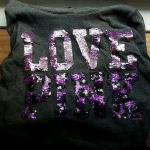 PINK by Victoria's Secret sequin hoodie