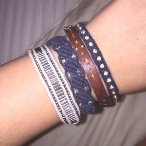 4 Hollister bracelets