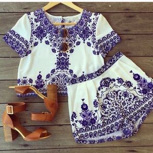 Porcelain Dreamer 2 Piece Outfit