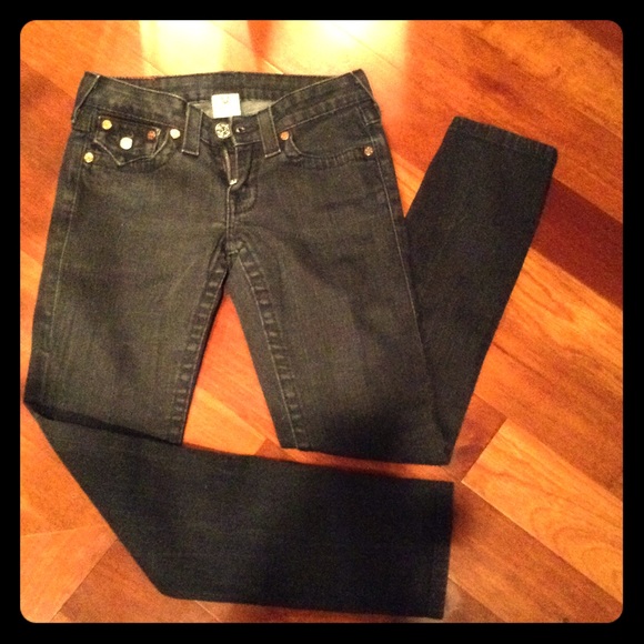 TRUE RELIGION Black Jeans
