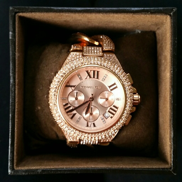 Michael Kors rose gold watch