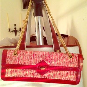 Vintage Jackie O Designer Chain Clutch