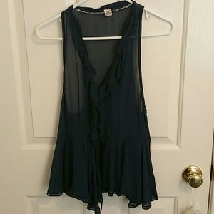 Free People sleeveless blouse
