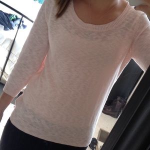 Old Navy light pink sweater size M
