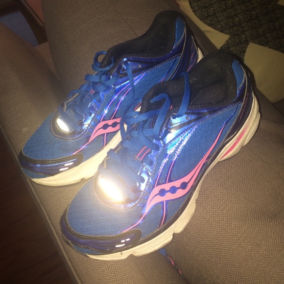 Blue and Pink Saucony