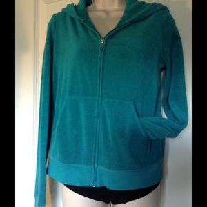 Juicy Couture teal hoodie
