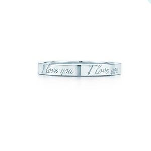 Tiffany & Co. "I Love You" Ring