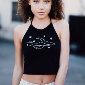 Clouds and Stars Halter