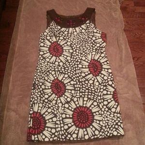 Brown and red sundress