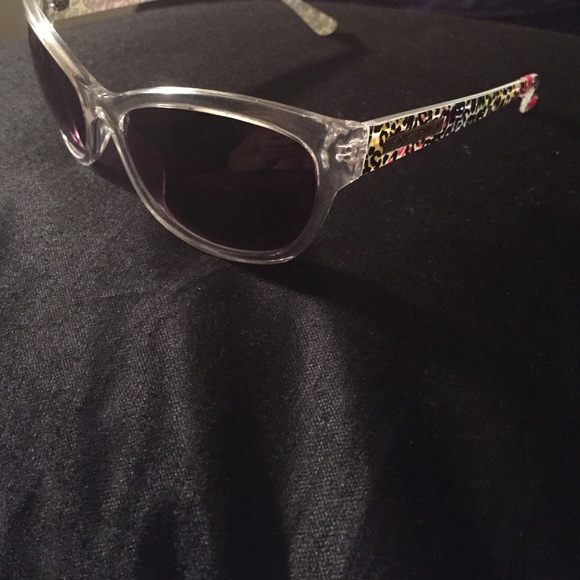 Betsey Johnson Accessories - Betsey Johnson Rainbow Cheetah Sunglasses