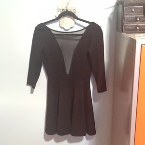 Sexy backless American apparel dress