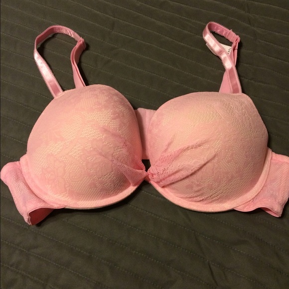❌sold❌torrid pink lace plunge push up bra 38B - Picture 3 of 4