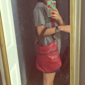 Fossil Hobo Explorer Crossbody