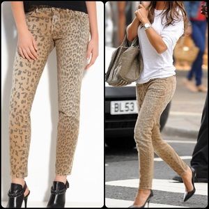Current Elliott leopard print pants