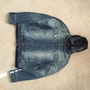 Obey long sleeve denim jacket