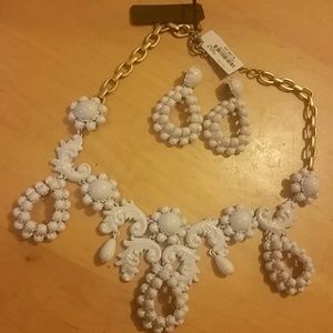 J.CREW  Necklace and Earings Set