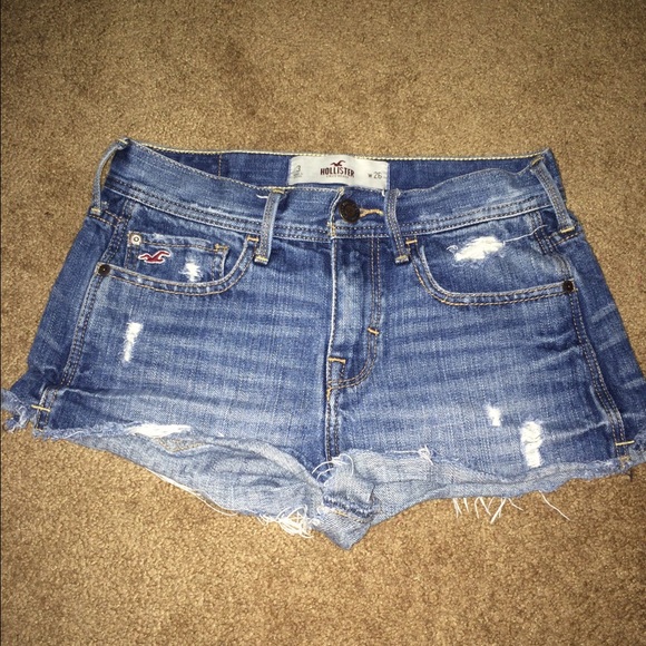 Hollister denim shorts