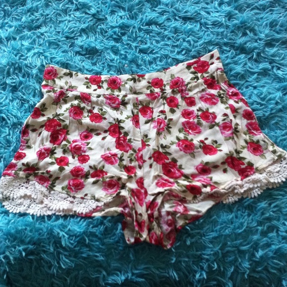 Forever 21 Floral Shorts