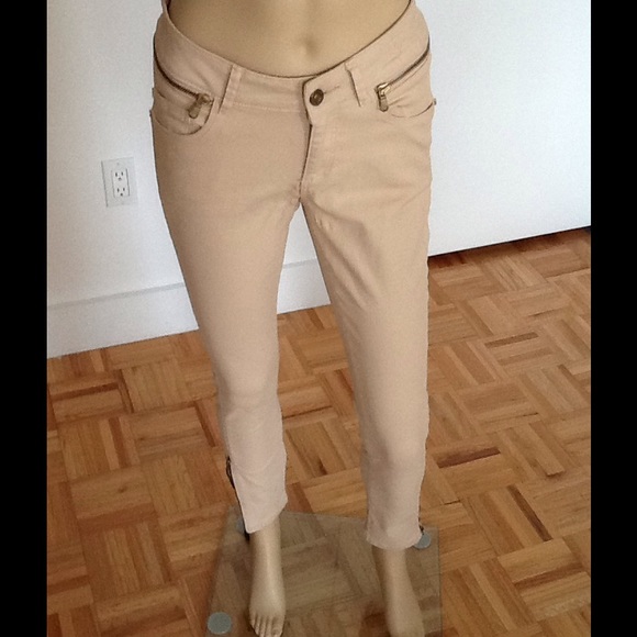 ZARA BASIC DEPT. COLOR NUDE, SKINNY PANTS, ZS 38