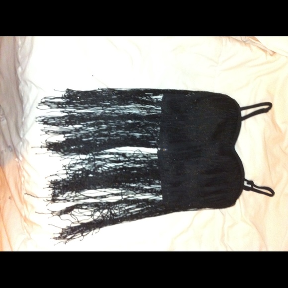 Forever 21 fringe crop top