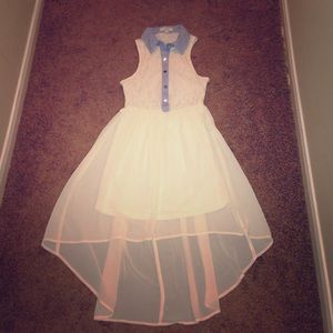 Country inspired high-low dress