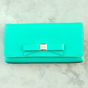 Kate Spade Bow Purse - Aqua