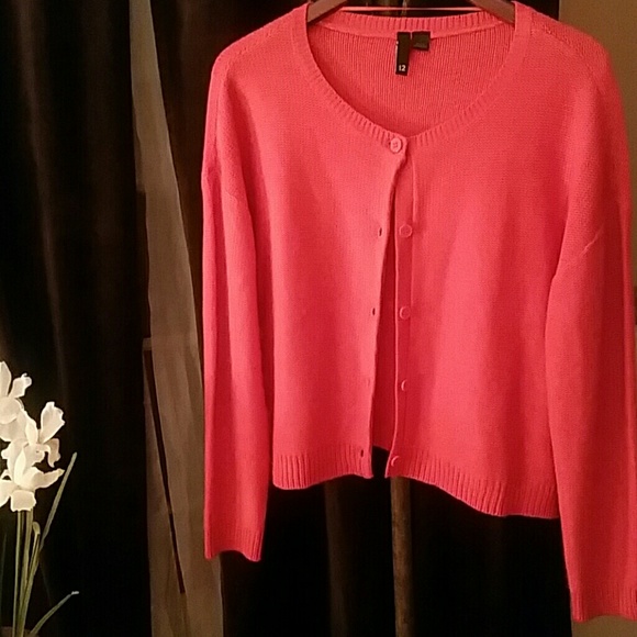 Summer orange cardigan