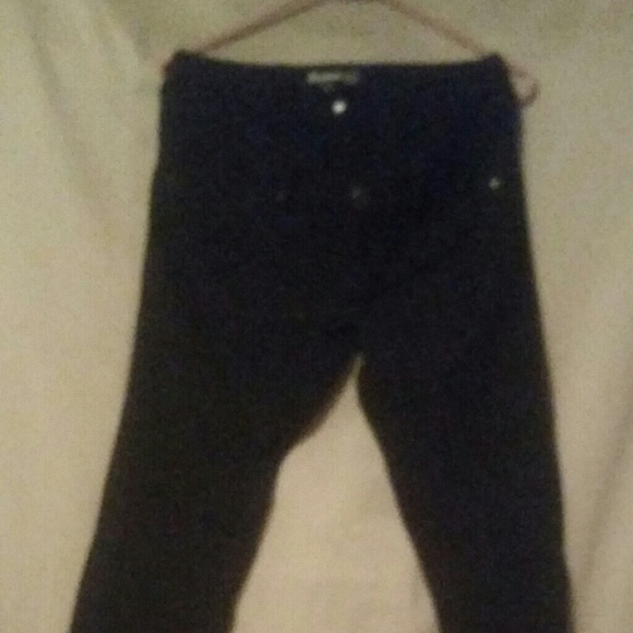 Black jeggings