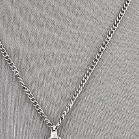 Hammered Silver Plate Copper Tree Pendant Necklace - Picture 4 of 4