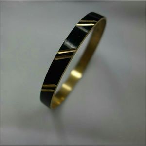 Vintage Napier enamel and gold bracelet