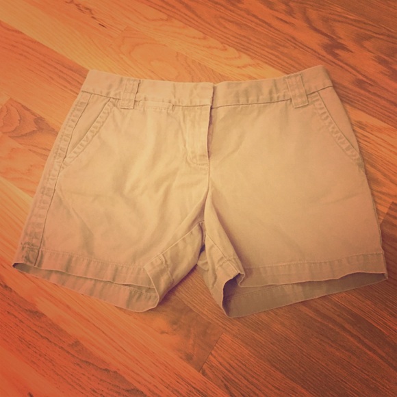 J. Crew Chino Khaki Shorts