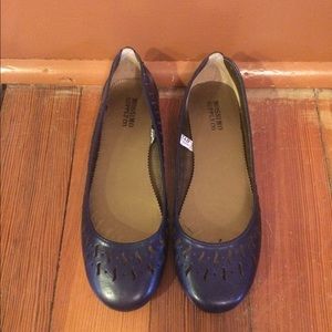 Navy Blue Flats