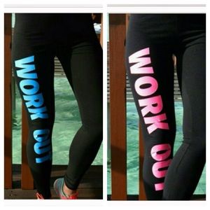2 Pair Exercise Leggings