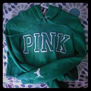Victoria's secret Vs PINK kelly green hoodie