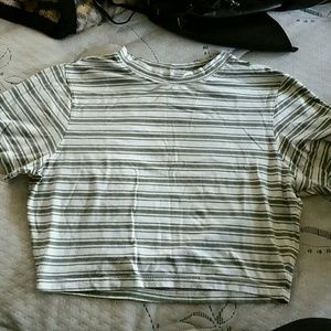 Vintage Mock Turtle Neck Crop